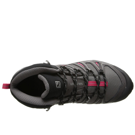 Bota Salomon X Ultra Mid 2 W GTX cinza / rosa / preta