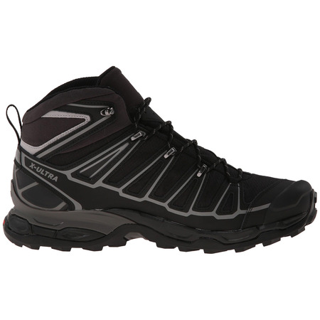 Bota Salomon X Ultra Mid 2 GTX preta / cinza aço
