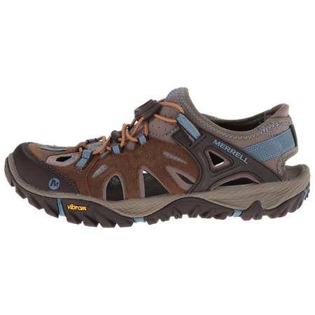 Sandalia Merrell Allout Blaze Sieve W Marrón / Mostaza