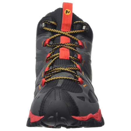 Bota Merrell Grassbow Mid Sport Gtx preta / cinza / vermelha