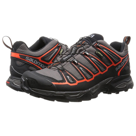 Sapato Salomon X Ultra 2 GTX Cinza / Preto / Laranja