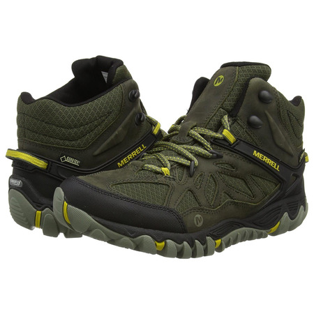 Bota Merrell All Out Blaze Vent Mid GTX Kaki / Negro