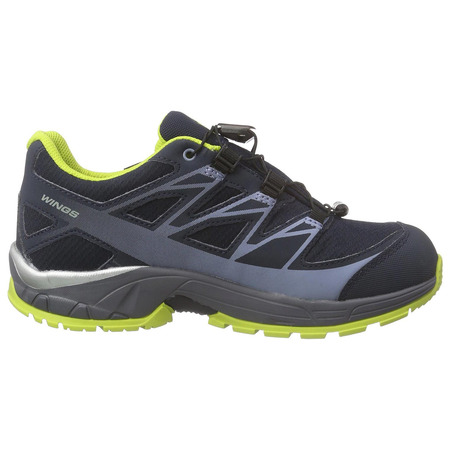Sapatos Salomon Wings CS WP J Marinho / Cinza / Amarelo