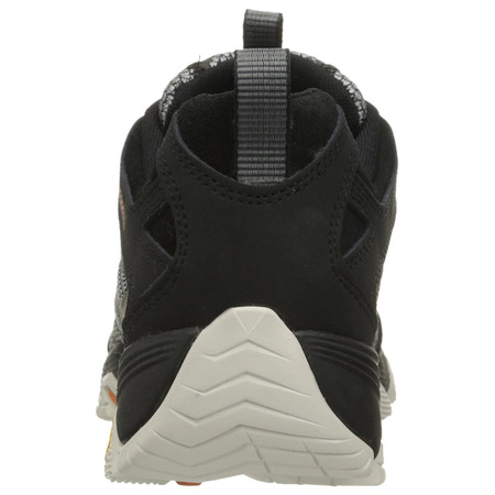 Merrell Moab Fst sapato preto / cinza / laranja