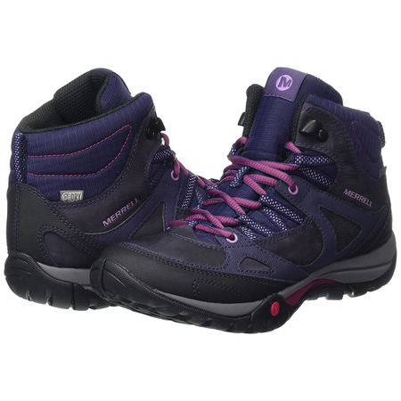 Merrell Azura Lapis Mid WTPF W Boot Plum / Fúcsia