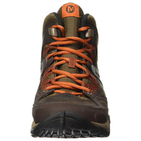 Bota Merrell Azura Lapis Mid WTPF W marrom / laranja