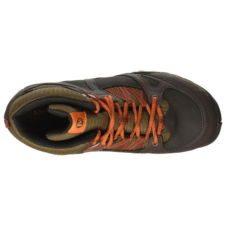 Bota Merrell Azura Lapis Mid WTPF W marrom / laranja