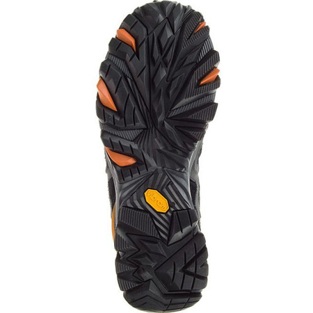 Merrell Moab FST Ltr Sapato Preto / Laranja