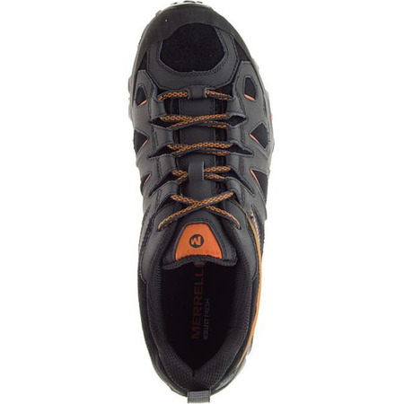 Merrell Moab FST Ltr Sapato Preto / Laranja