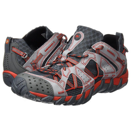 Merrell Waterpro Maipo cinza / bege / sapato vermelho