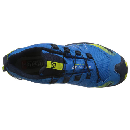 Sapato Salomon XA PRO 3D GTX Azul / Lima / Preto