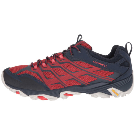Merrell Moab Fst sapato vermelho / preto