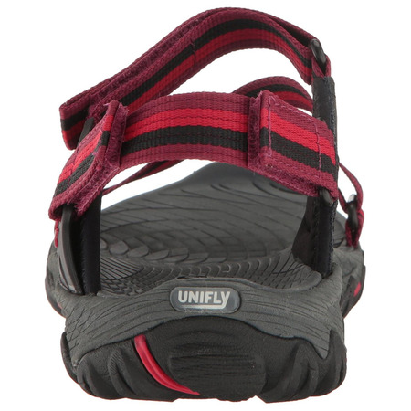 Sandalia Merrell All Out Blaze Web W Rojo / Negro