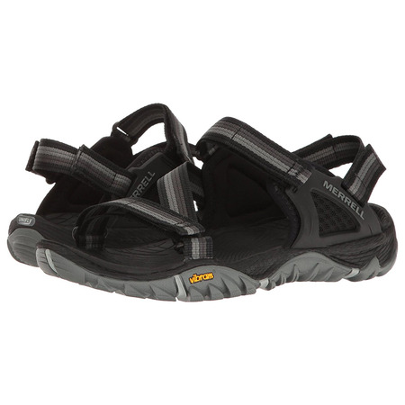 Sandalia Merrell All Out Blaze Web W Negro / Gris
