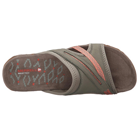 Sandalia Merrell Terran Slide II W Beige / Coral