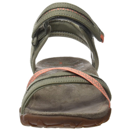 Sandalia Merrell Terran Cross II Bege / Coral