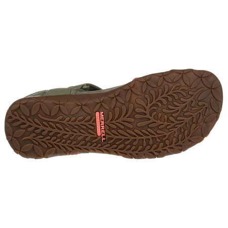 Sandalia Merrell Terran Cross II Bege / Coral