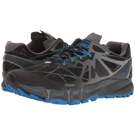 Sapato Merrell Agility Peak Flex Preto / Cinza / Azul
