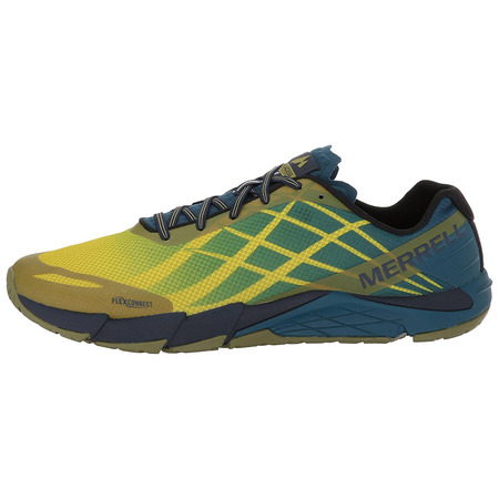 Sapato Merrell Bare Access Flex amarelo / azul