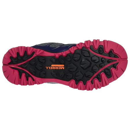 Merrell Capra Bolt GTX W sapato cinza / roxo / fúcsia