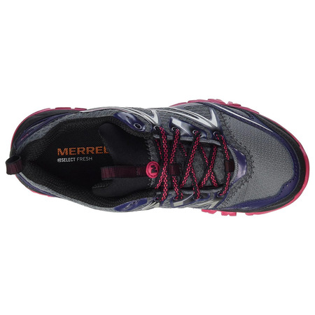 Merrell Capra Bolt GTX W sapato cinza / roxo / fúcsia