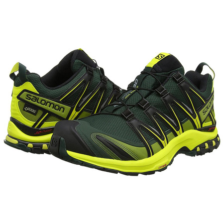 Salomon XA PRO 3D GTX calçado verde / amarelo