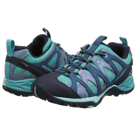 Merrell Siren Hex Q2 GTX W turquesa / sapato azul
