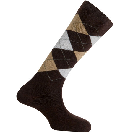 Mund Sock Riding Winter Brown