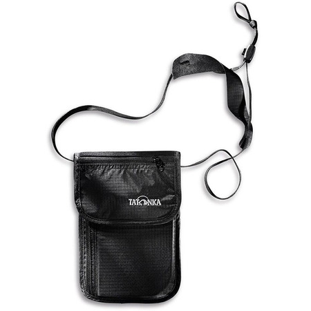 Bolsa de ombro preta Tatonka Skin Neck Pouch
