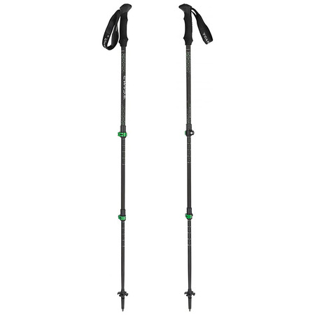 Bastão de Trekking Camp Backcountry 3.0 Preto/Verde