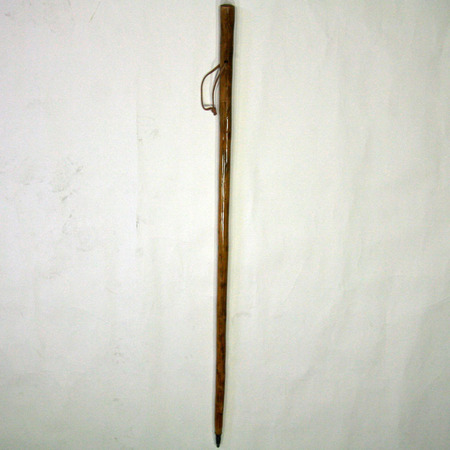 Cajado de peregrino, menino castanho claro
