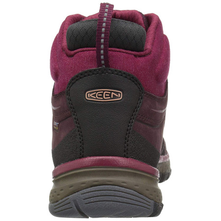 Botas MID WTPF de couro Keen Terradora roxa