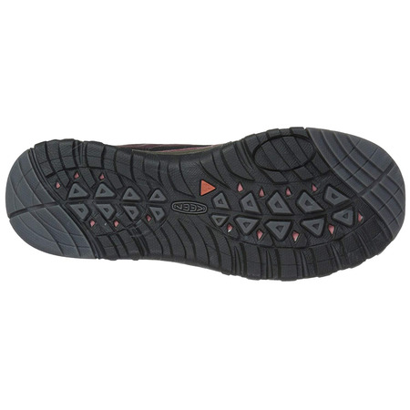 Botas MID WTPF de couro Keen Terradora roxa