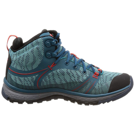 Botas Keen Terradora Mid WTPF W Turquesa / Vermelha