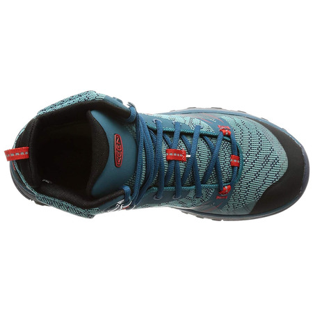 Botas Keen Terradora Mid WTPF W Turquesa / Vermelha