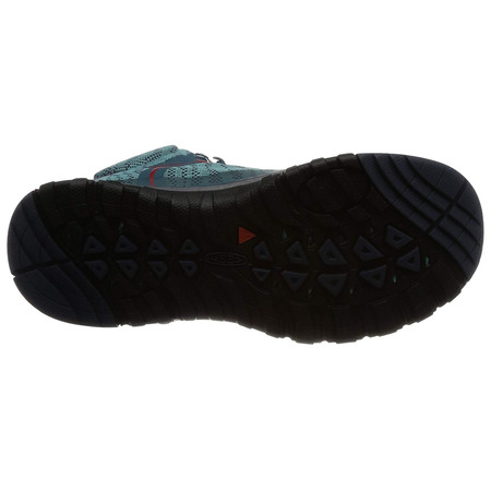 Botas Keen Terradora Mid WTPF W Turquesa / Vermelha