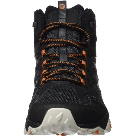 Bota Merrell Moab FST Mid GTX preta / laranja