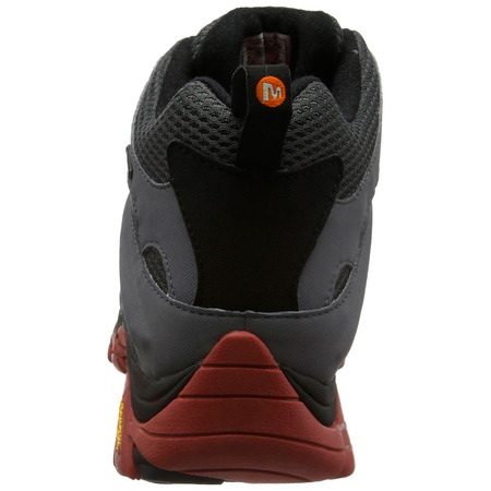 Botas Merrell Moab Mid GTX cinza / preto / vermelho