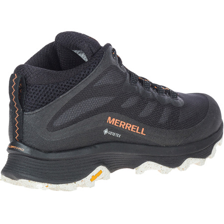 Bota Merrell Moab Speed Mid GTX Preto/Laranja
