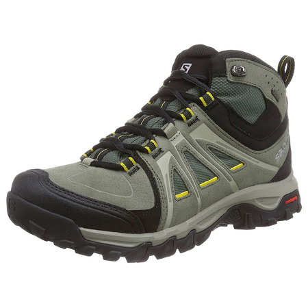 Botas Salomon Evasion Mid GTX Areia / Preto / Mostarda