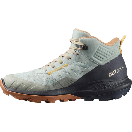 Bota Salomon Outpulse Mid GTX W Cinza/Creme