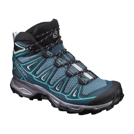 Bota Salomon X Ultra Mid Aero W Aquamarine / Turquesa