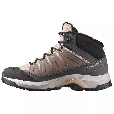 Bota Salomon X-Adventure Coldrush WP W Marrom/Preta