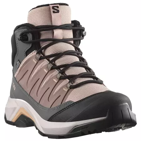 Bota Salomon X-Adventure Coldrush WP W Marrom/Preta