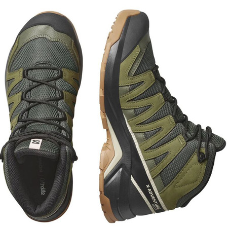 Bota Salomon X-Adventure Recon Mid GTX Verde/Preto