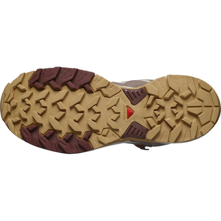 Bota Salomon X Ultra 360 Edge Mid GTX W marrom/bege/branco