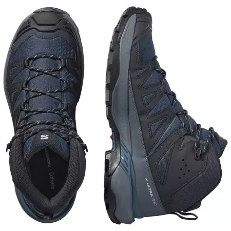 Bota Salomon X Ultra 360 Mid GTX Azul/Azul Marinho