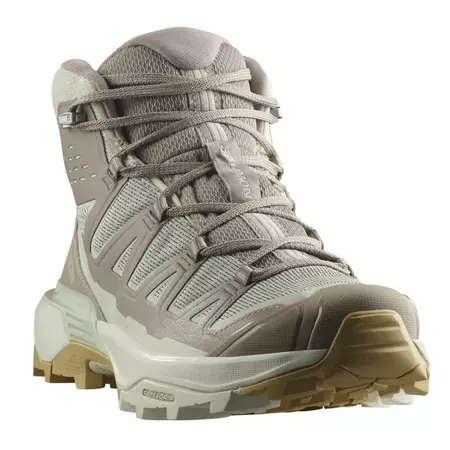 Bota Salomon X Ultra Edge Mid GTX W Bege/Verde