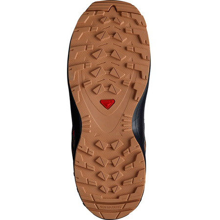 Bota Salomon XA PRO V8 MID CSWP J cinza/dourado
