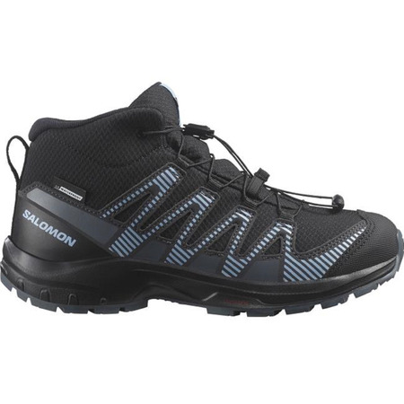 Bota Salomon Xa Pro V8 Mid CSWP J Preto/Azul